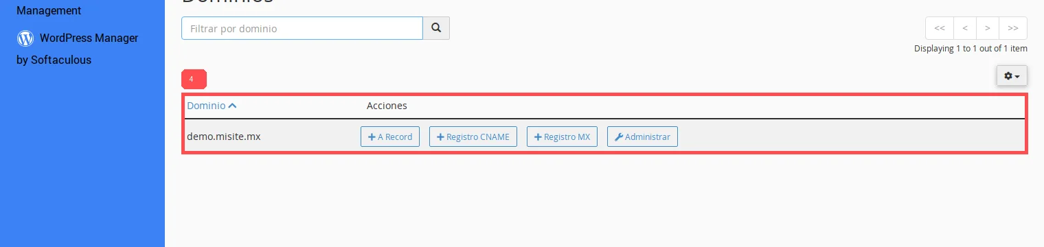 Paso 4: Confirma propagación inicial